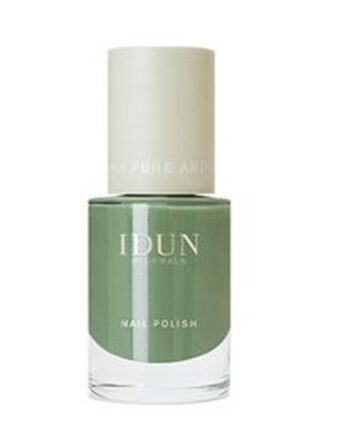 Grøn Idun Minerals Neglelak Jade - Kemi-fri Neglepleje
