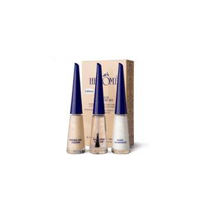 Herome Fransk Manicure Sæt Salmon - Herome Thebeautylab  - 8711661004208