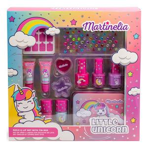 Martinelia Little Unicorn Nail & Lip Set With Tin Box Stk - Martinelia Thebeautylab  - 8436622270750