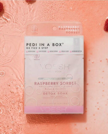 Pedi Box Raspberry Sorbet Step - Voesh Thebeautylab