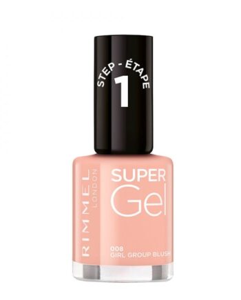 Rimmel Super Gel Nail Polish 008 Girl Group Blush - Rimmel Thebeautylab  - 3616301245766