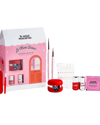 Mini Macaron Gel Manicure Kit Nail Art Set Mani Salon Stk - Le Mini Macaron Thebeautylab  - 3760297542412