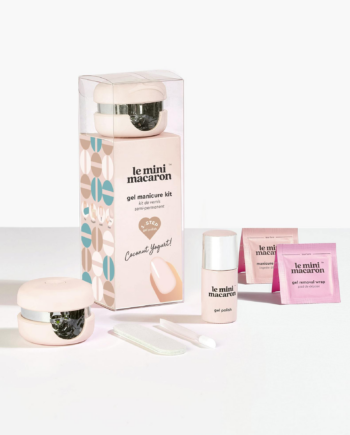 Mini Macaron Gel Manicure Kit Coconut Yoghurt Stk - Le Mini Macaron Thebeautylab  - 3760297543181