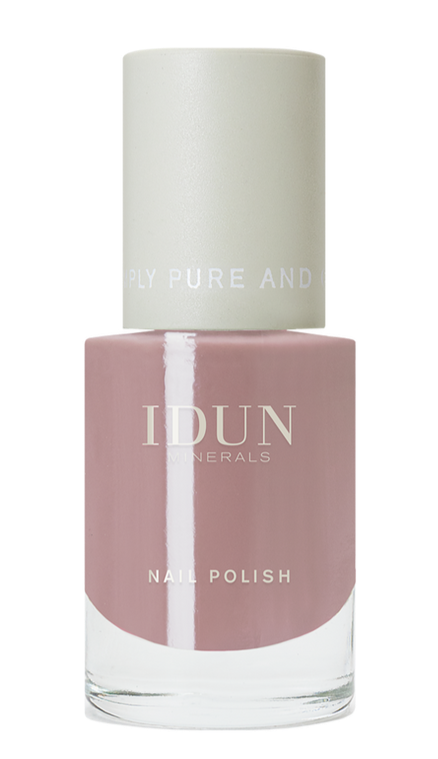 Idun Minerals Nail Polish Rkkvarts 11ml - Idun Minerals Thebeautylab - 7340074735464
