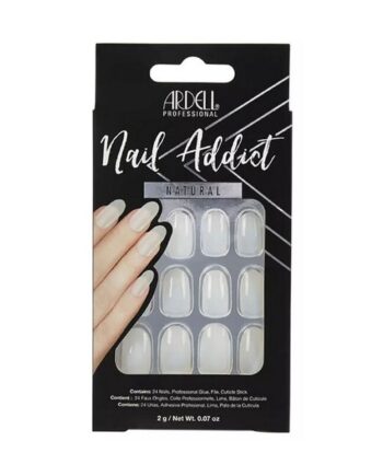 Hvid Ardell Nail Addict Natural Oval - Ardell Thebeautylab  - 074764638221