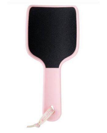 Pink Brushworks Curved Foot File - Brushworks Thebeautylab  - 5060903874011