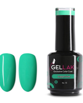Grøn Gel Neglelak Dragon Scale Gellak - Gellak.dk Thebeautylab