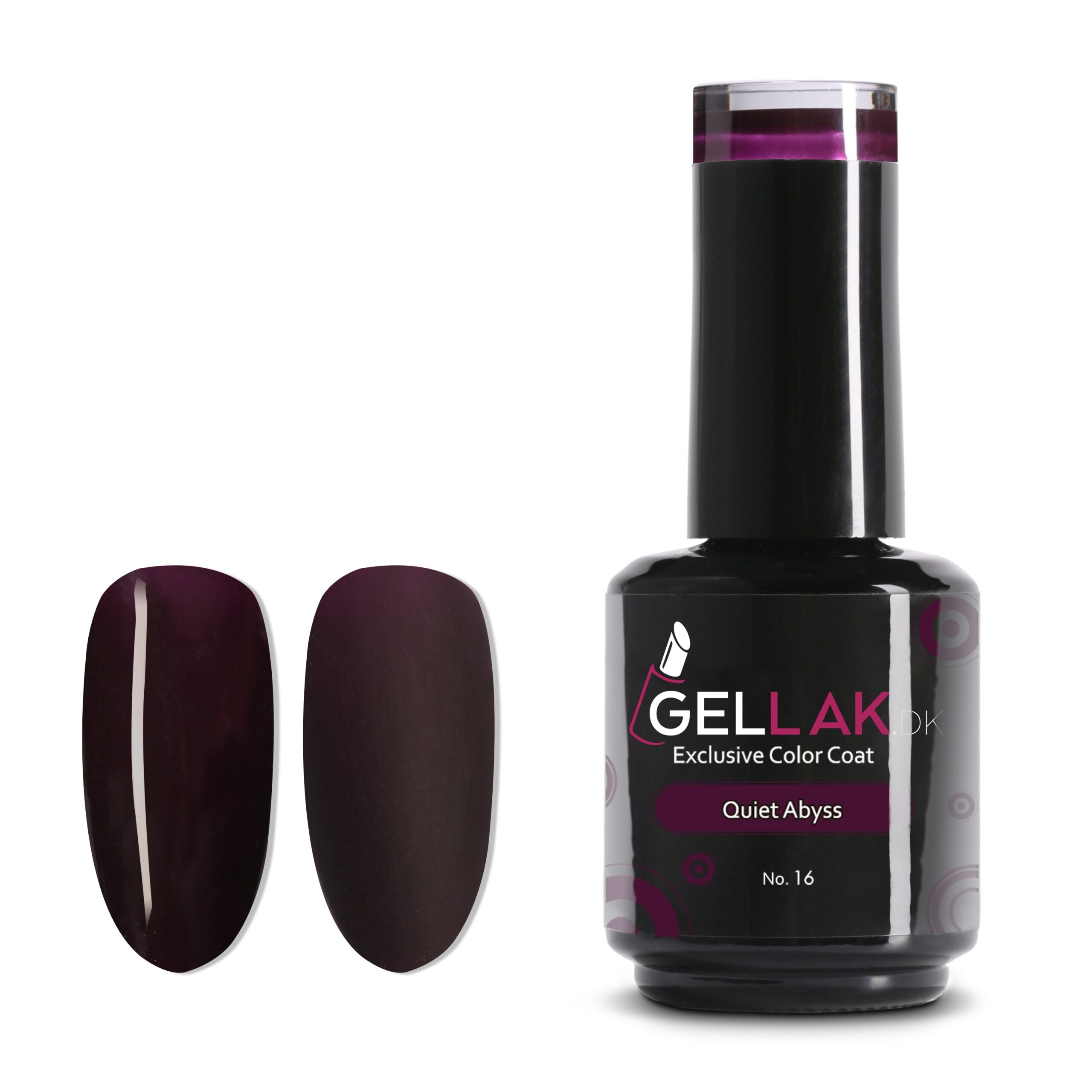 Blommefarvet Gel Neglelak Quiet Abyss Gellak - Gellak.dk Thebeautylab