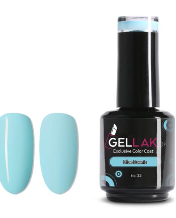 Blå Gel Neglelak Blue Dacnis Gellak - Gellak.dk Thebeautylab