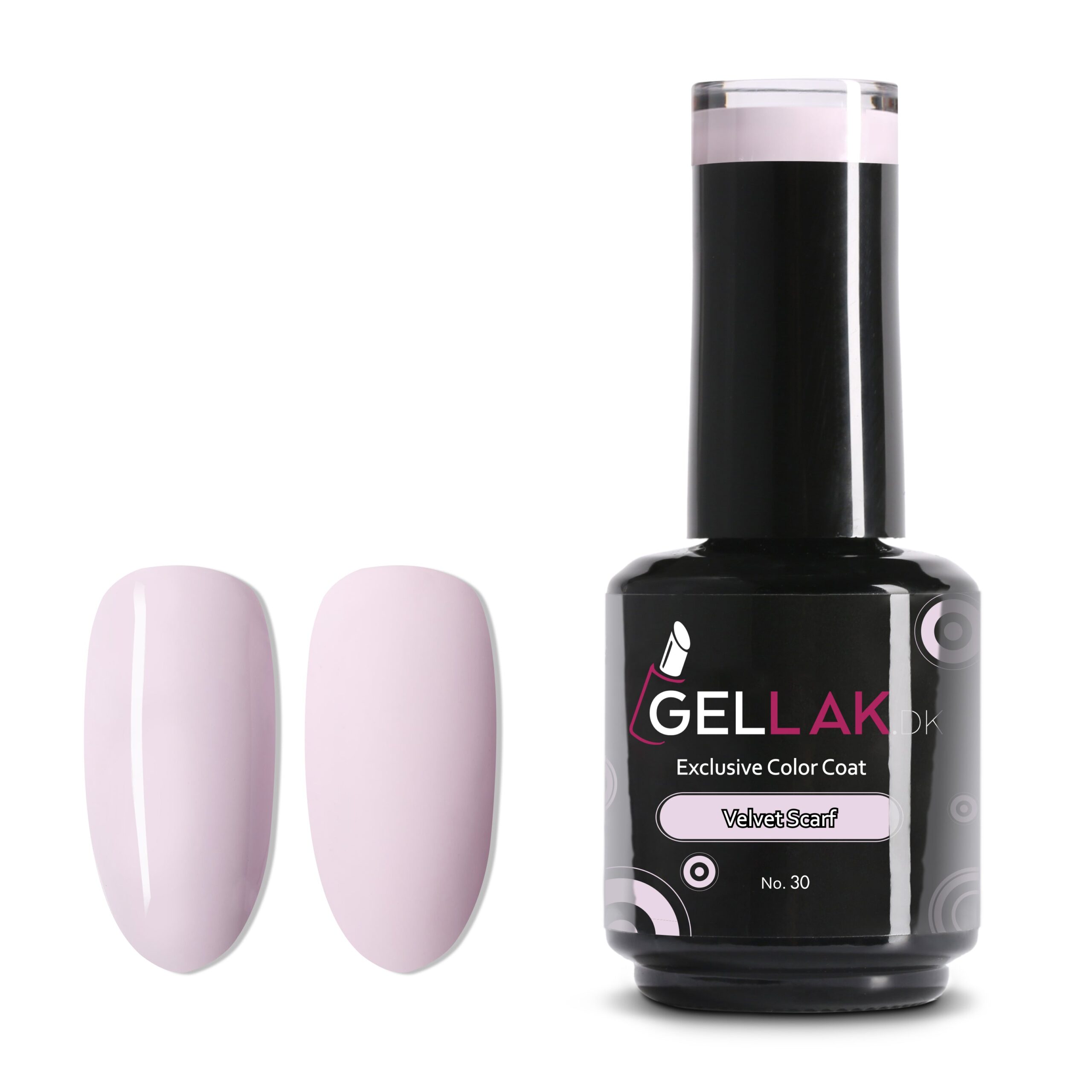 Lilla Gel Neglelak Velvet Scarf Gellak - Gellak.dk Thebeautylab