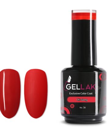 Rød Gel Neglelak Chi Gong Gellak - Gellak.dk Thebeautylab