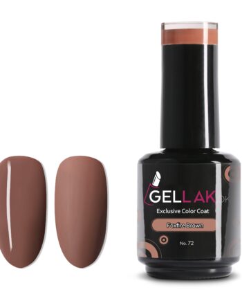 Brun Gel Neglelak Foxfire Brown Gellak - Gellak.dk Thebeautylab