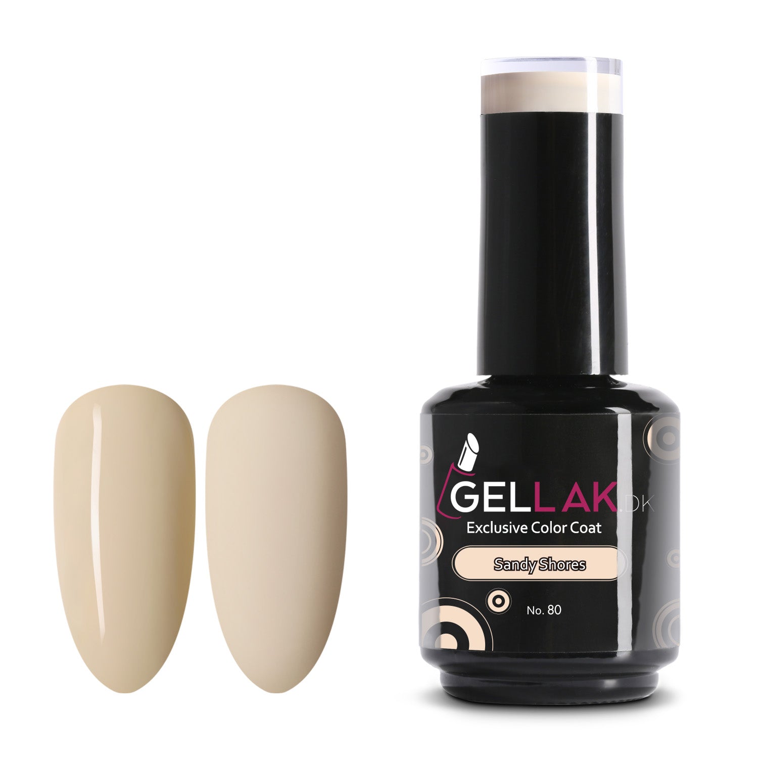 Gel Neglelak Beige Sandy Shores Gellak - Gellak.dk Thebeautylab