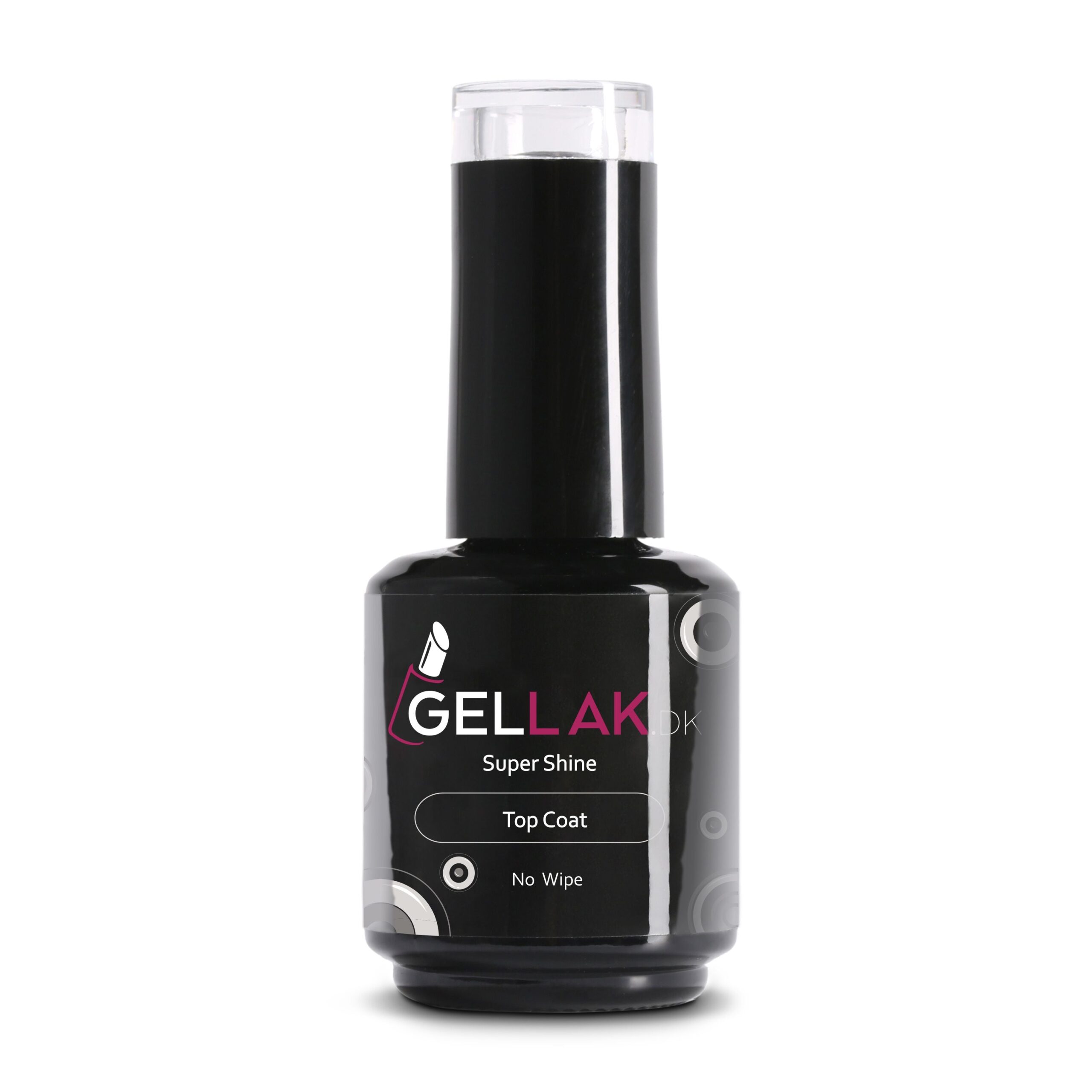 Gel Neglelak Top Coat Wipe Toplak Gellak - Gellak.dk Thebeautylab