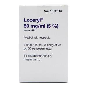 Loceryl 2care4 Medicinsk Neglelak - Loceryl Thebeautylab  - 05712923019971