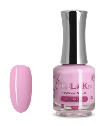 Pink Lyserød Vandbaseret Neglelak Ampquot Macaroonampquot Gellak - Gellak.dk Thebeautylab
