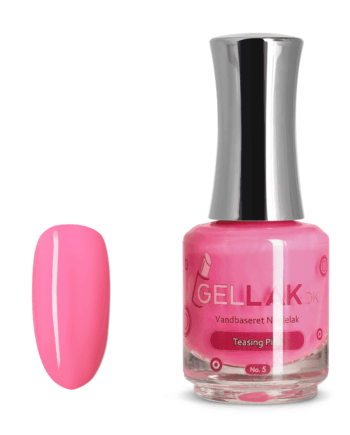 Pink Vandbaseret Neglelak Ampquotteasing Ampquot Gellak - Gellak.dk Thebeautylab