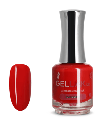 Rød Vandbaseret Neglelak Ampquotred Sentinelampquot Gellak - Gellak.dk Thebeautylab