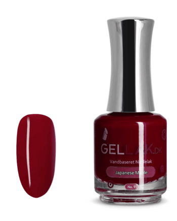 Rød Vandbaseret Neglelak Ampquotjapanese Mapleampquot Gellak - Gellak.dk Thebeautylab