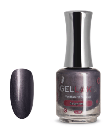 Vandbaseret Neglelak Ampquotgalaxy Prupleampquot Gellak - Gellak.dk Thebeautylab