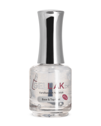 Vandbaseret Neglelak Base Top Coat Gellak - Gellak.dk Thebeautylab