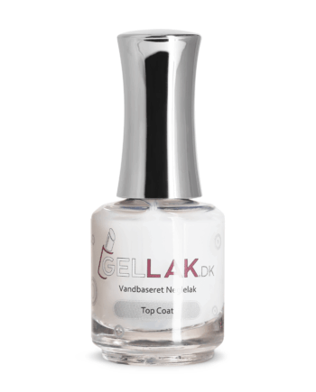 Vandbaseret Neglelak Top Coat Gellak - Gellak.dk Thebeautylab